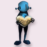 “Shine in the blue skies and the darkest times” Custom Robot With Heart By ChrisRWK