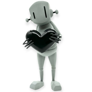 ChrisRWK "Robot With Heart" Black Heart Vinyl Figure