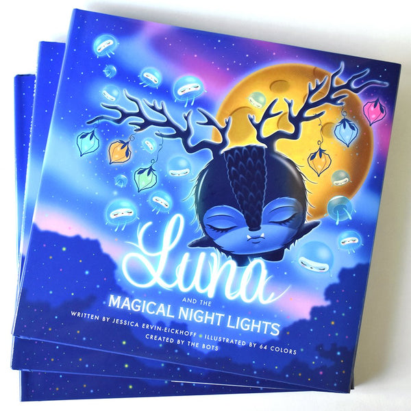 Luna and the Magical Night Lights by The Bots – UVDToys