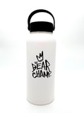 The Bear Champ Stainless Steel Water Bottle by JC Rivera